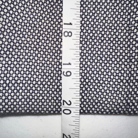 Pendleton Womens Size 6 Navy Blue Check Crop Wool Blazer Jacket Business Casual - Picture 8 of 9